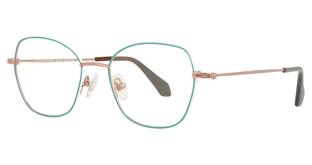 Turquoise / White