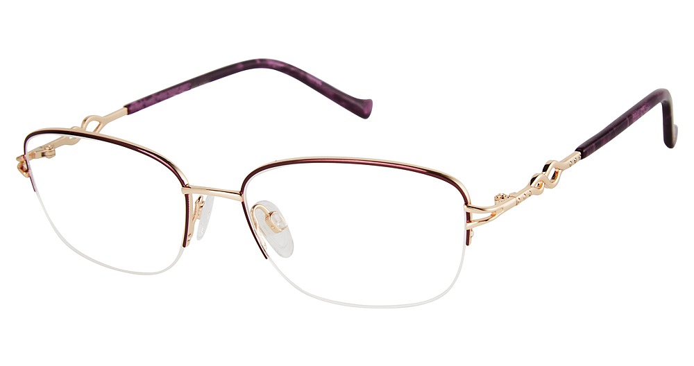 lilac/gold
