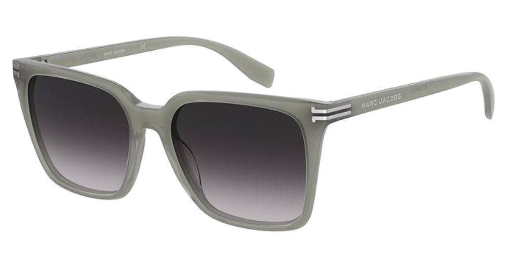 Marc Jacobs MJ 1094/S rectangle sunglasses in Sage/Dark Grey Shaded