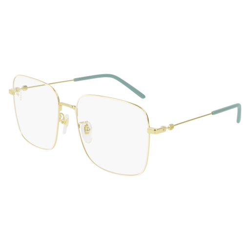 Gucci GG0445O rectangle sunglasses in Gold
