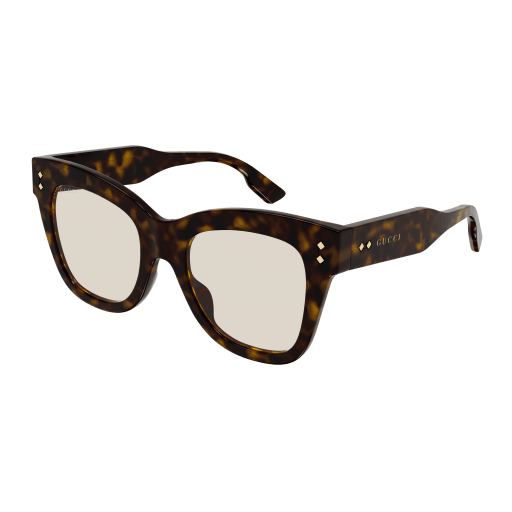 Gucci GG1082S cateye sunglasses in Havana Havana Yellow/Yellow