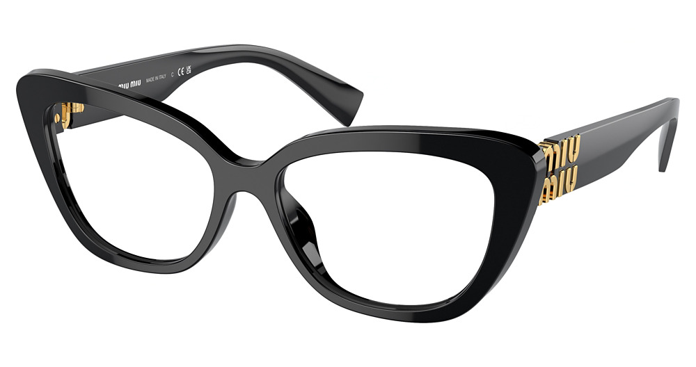 Miu Miu MU 05VV cateye eyeglasses in Black