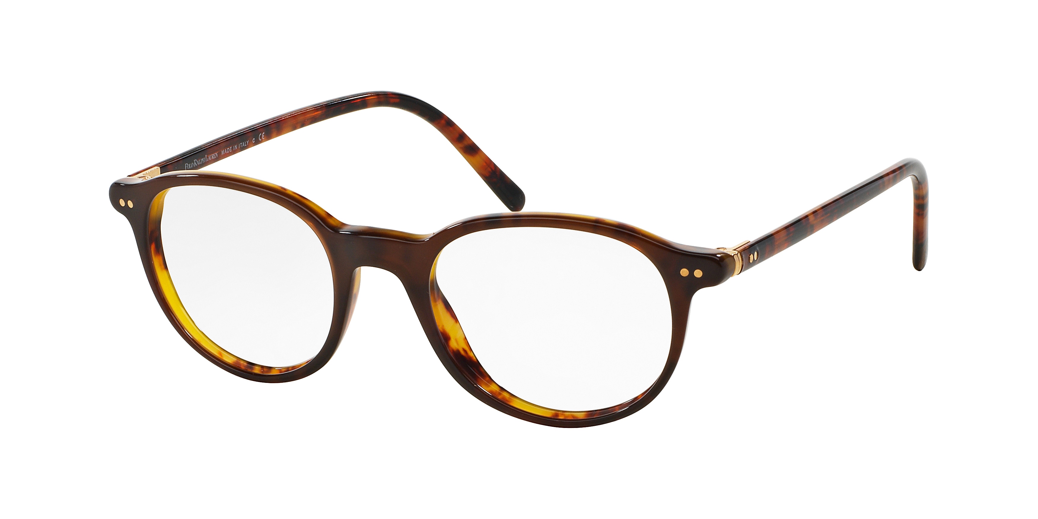 SHINY BROWN ON YELLOW HAVANA