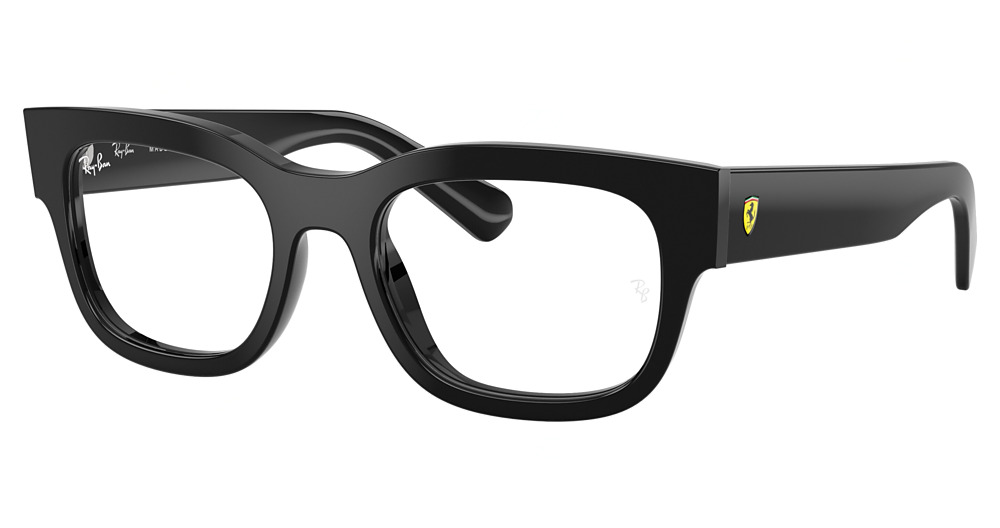 Ray-Ban RX5528M round eyeglasses in Black