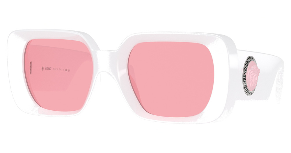 WHITE / PASTEL PINK