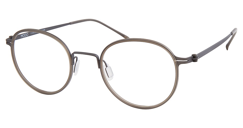 Modo 4426 round eyeglasses in Dark Grey