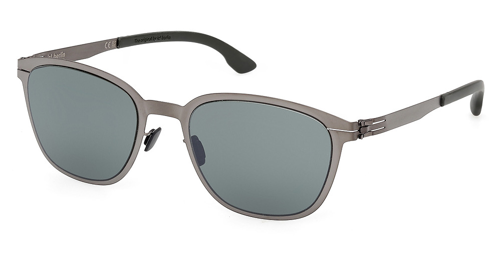 matte black / green polarized