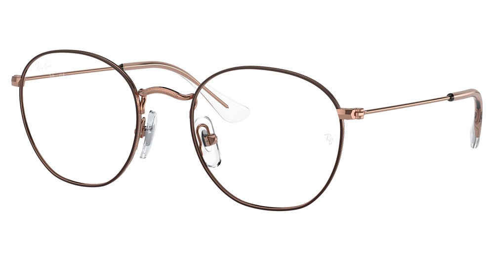 BROWN ON ROSE GOLD