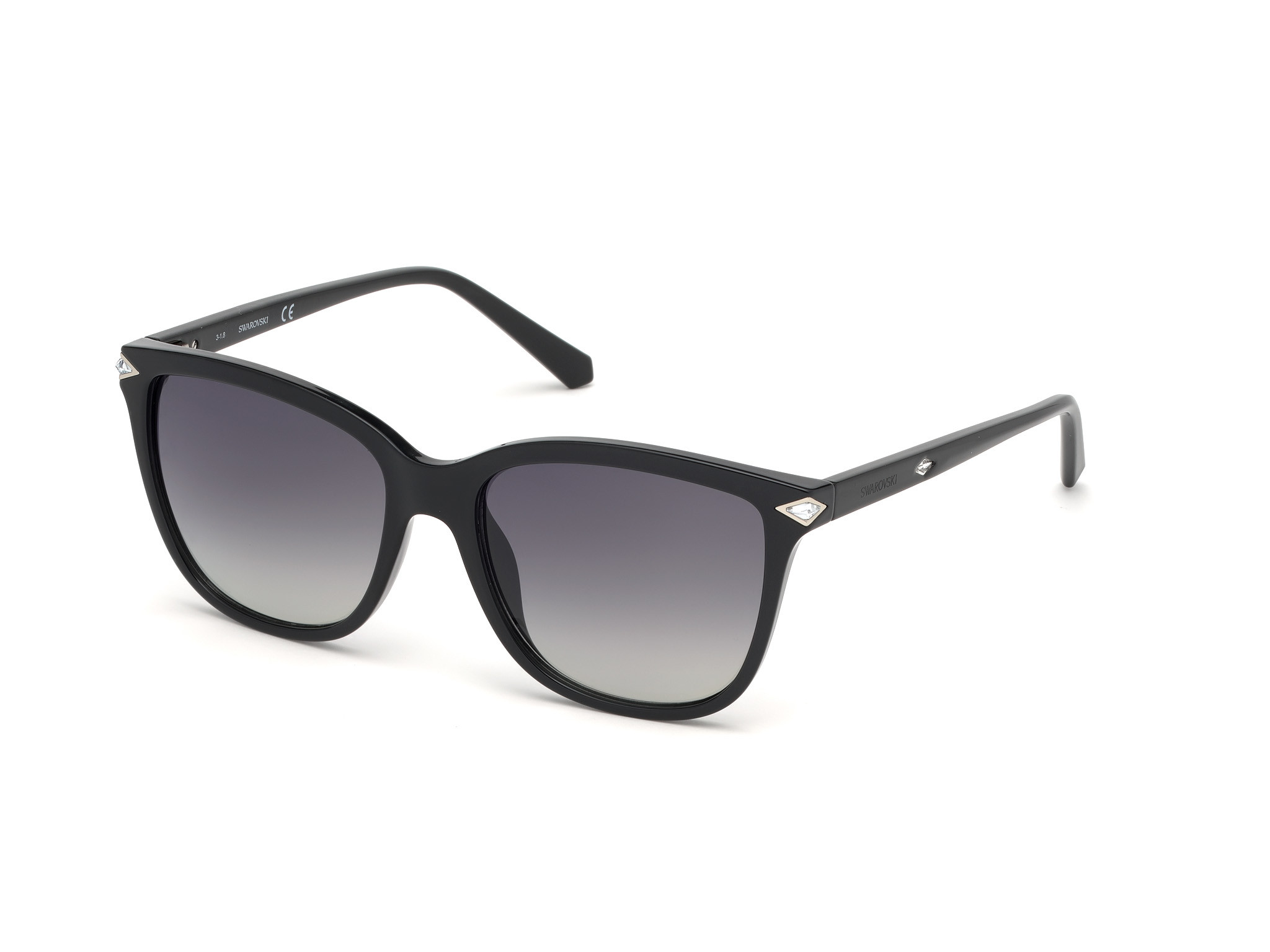 Shiny Black  / Gradient Smoke Lenses