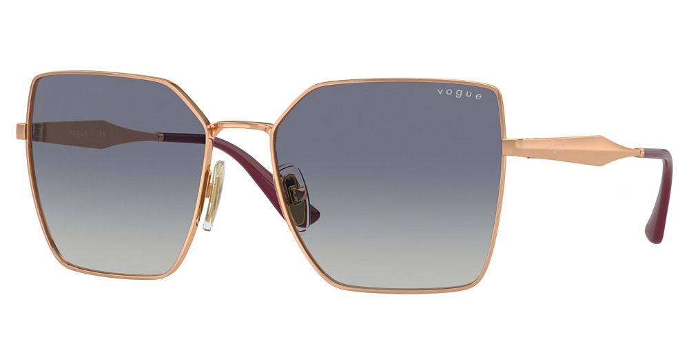 ROSE GOLD / GREY GRADIENT DARK BLUE