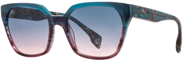 Capri Grape / Blue-Pink Gradient