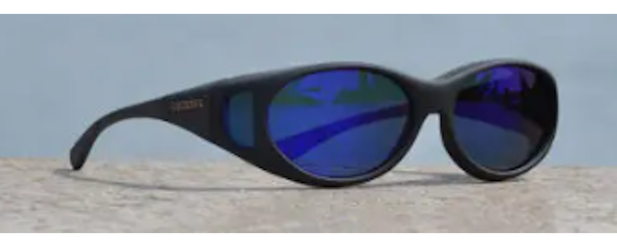 Black / Blue Mirror