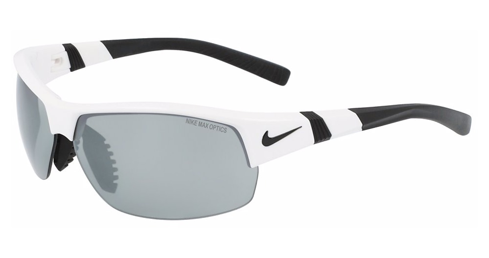 (100) WHITE/BLACK/GREY-SILVER FLASH