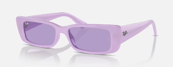 Ray-Ban RB4425 TERU square sunglasses in Liliac/Violet