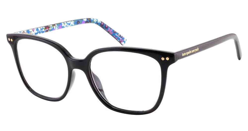 Kate Spade ROSALIE rectangle eyeglasses in Black