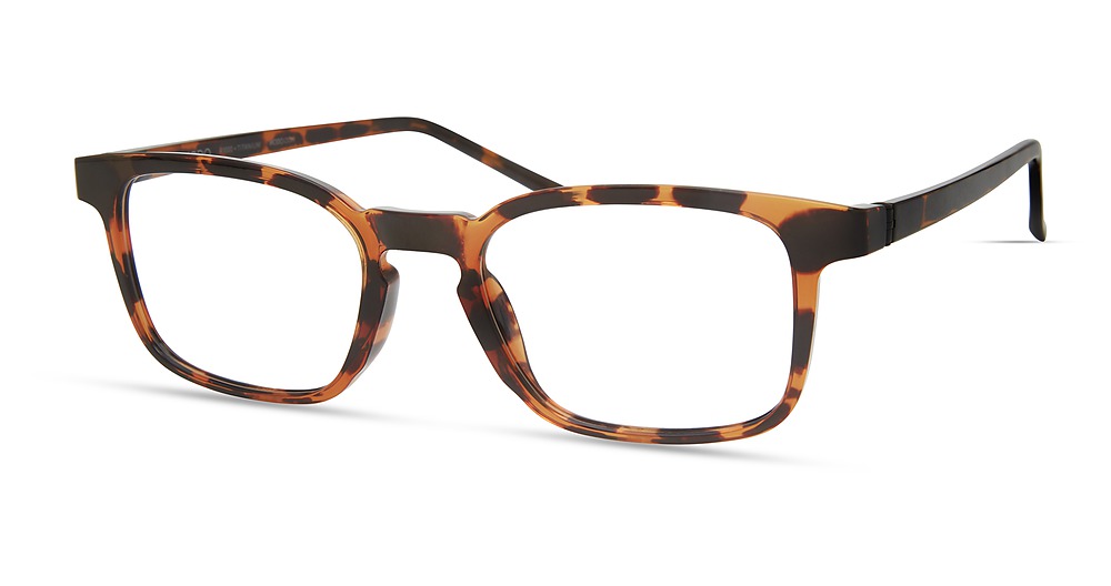 Modo 7053 round eyeglasses in Brown Tortoise