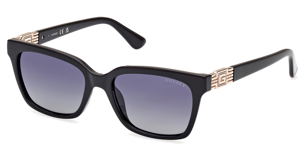 shiny black / smoke polarized