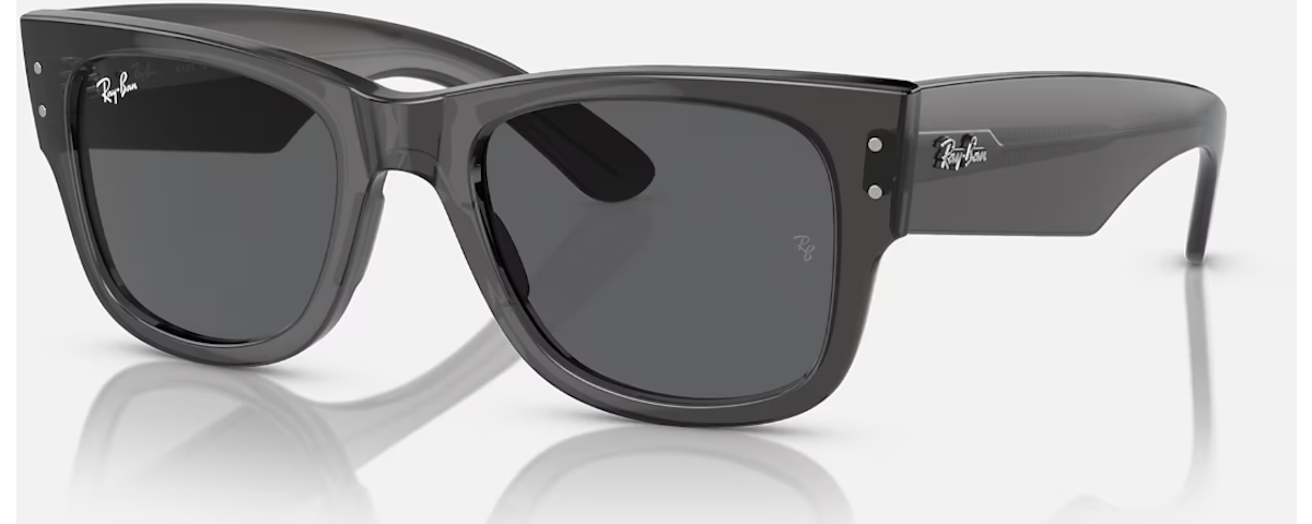 TRANSPARENT BLACK / DARK GREY