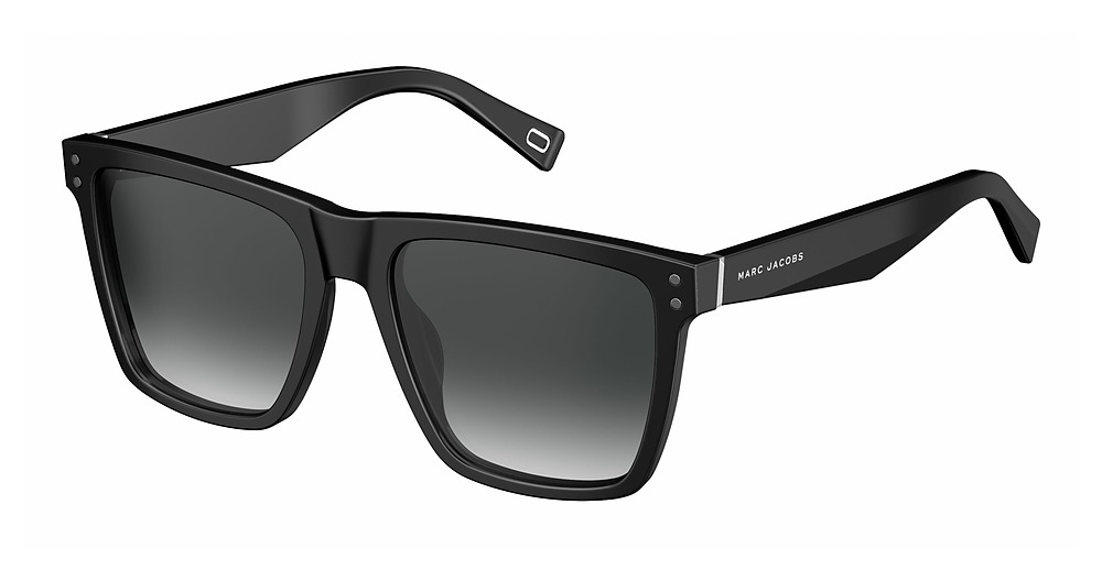 Marc Jacobs Marc 119/S square sunglasses in Black/Dark Grey Shaded
