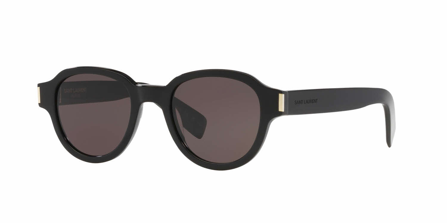 Saint Laurent SL 546 round eyeglasses in Black