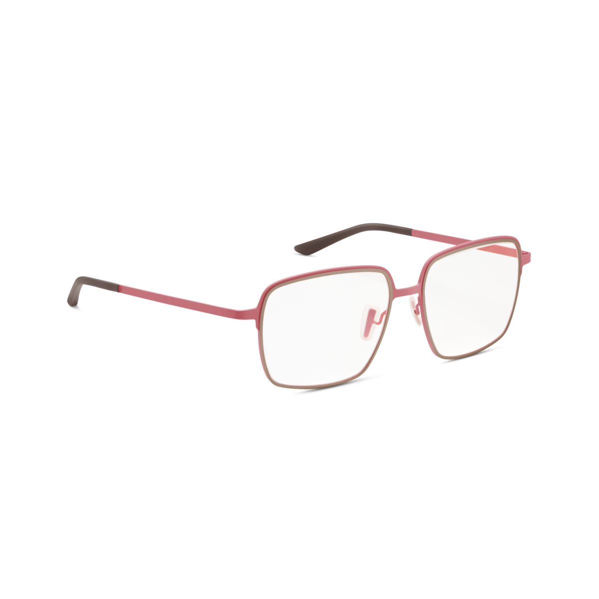 Mat Coral / Mat Light Brown