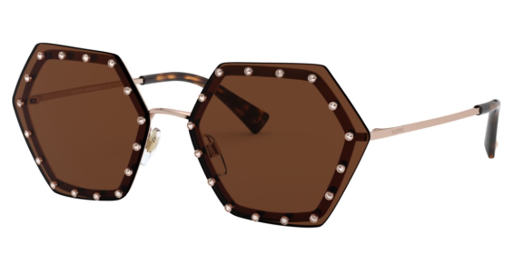 ROSE GOLD / BROWN