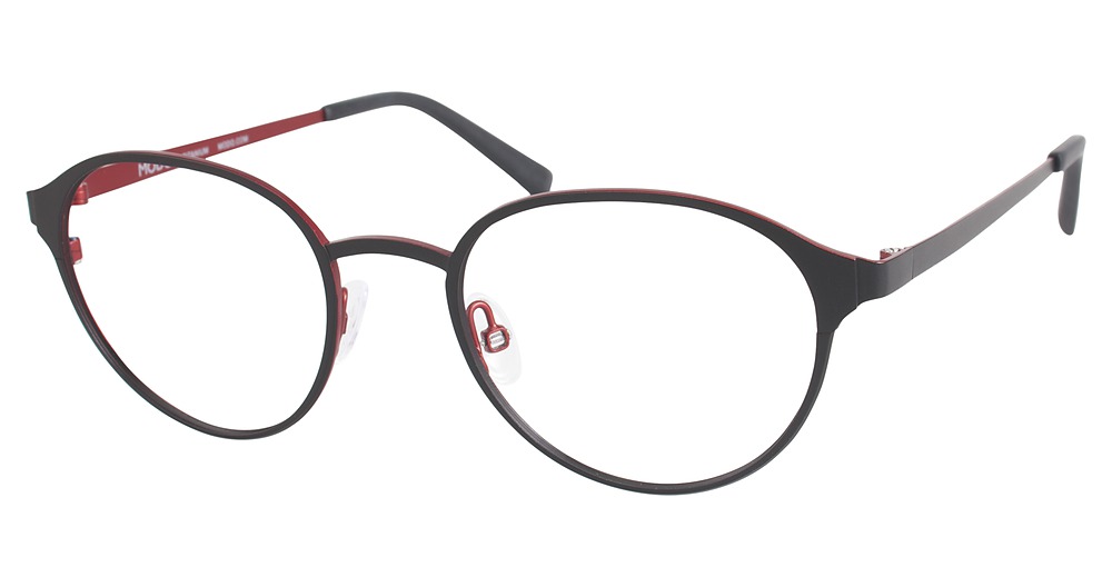 Modo 4215 round eyeglasses in Black