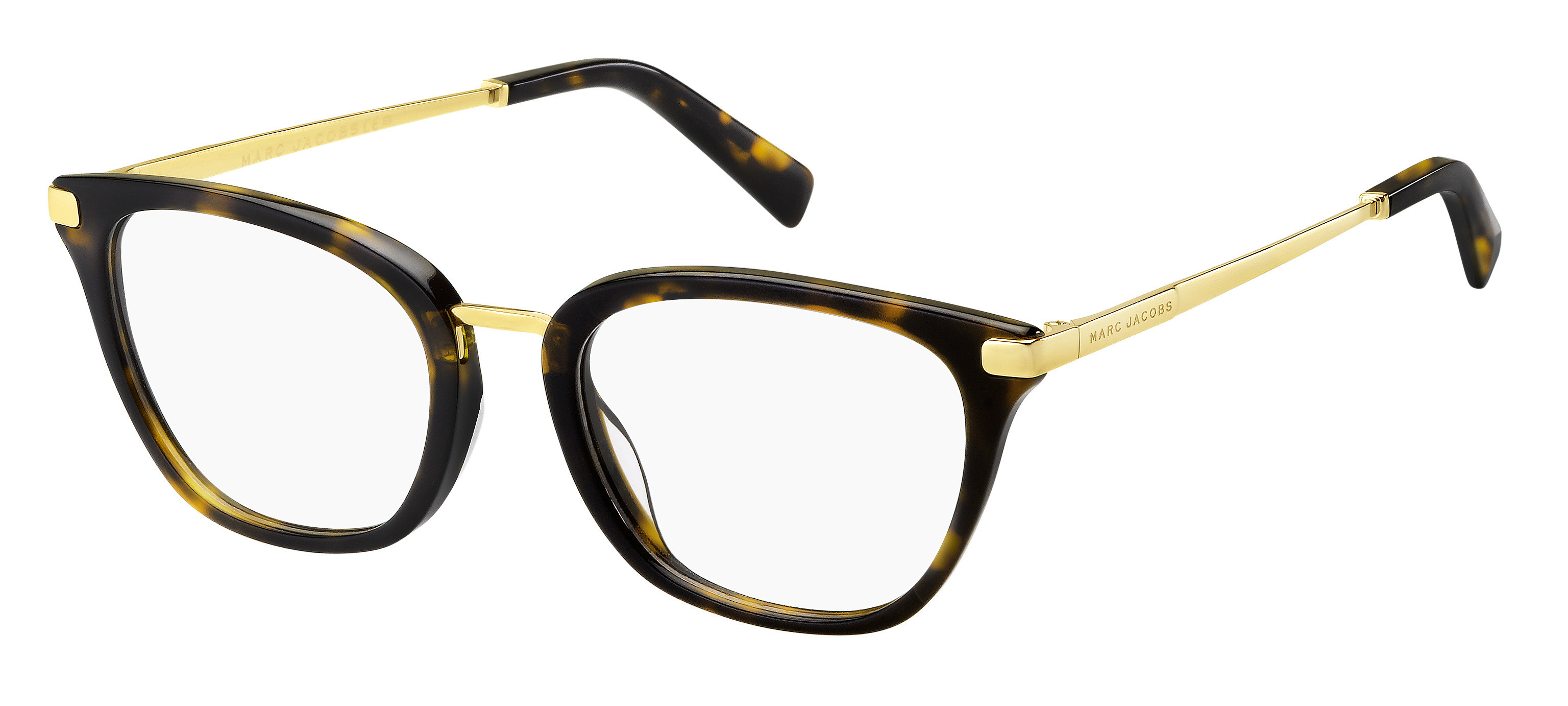 Marc Jacobs Marc 397 rectangle eyeglasses in Dark Havana