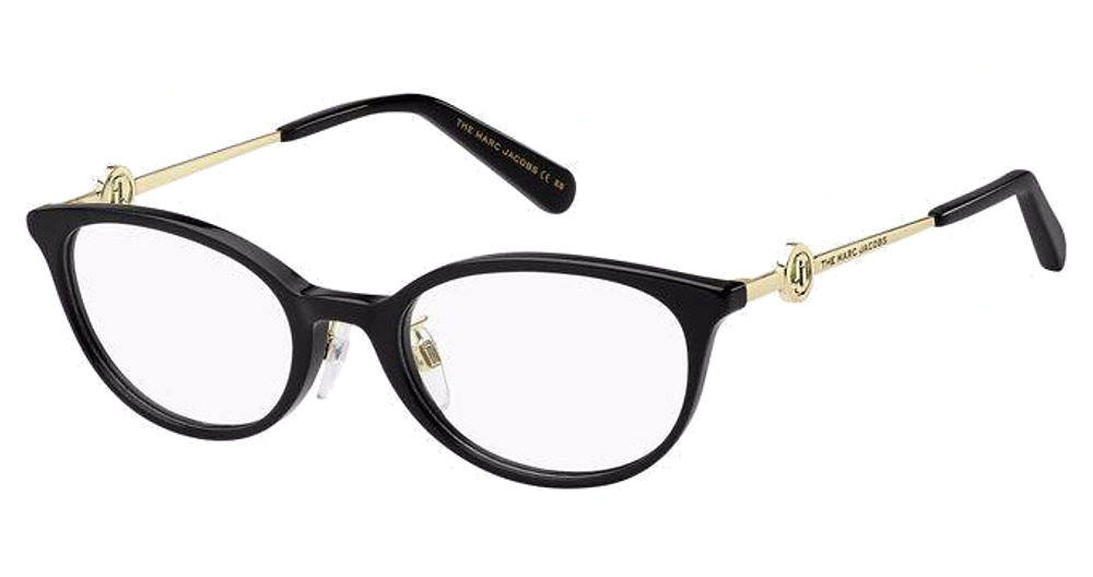 Marc Jacobs MARC 632/G rectangle eyeglasses in Black