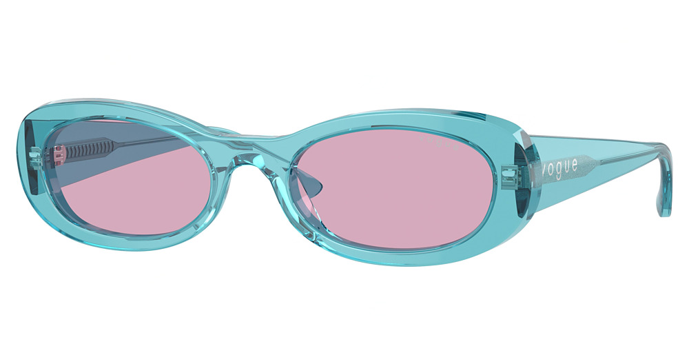 TRANSPARENT TORQUOISE / VIOLET