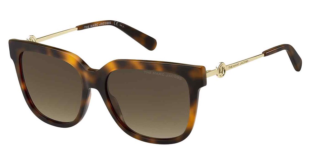 Marc Jacobs MARC 580/S square sunglasses in Havana 2/Brown Shaded