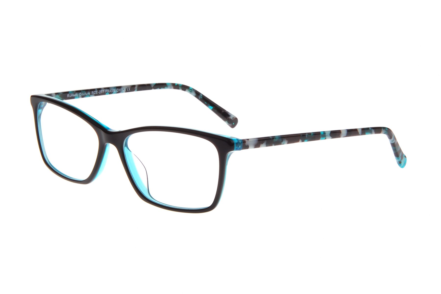 Black/Teal