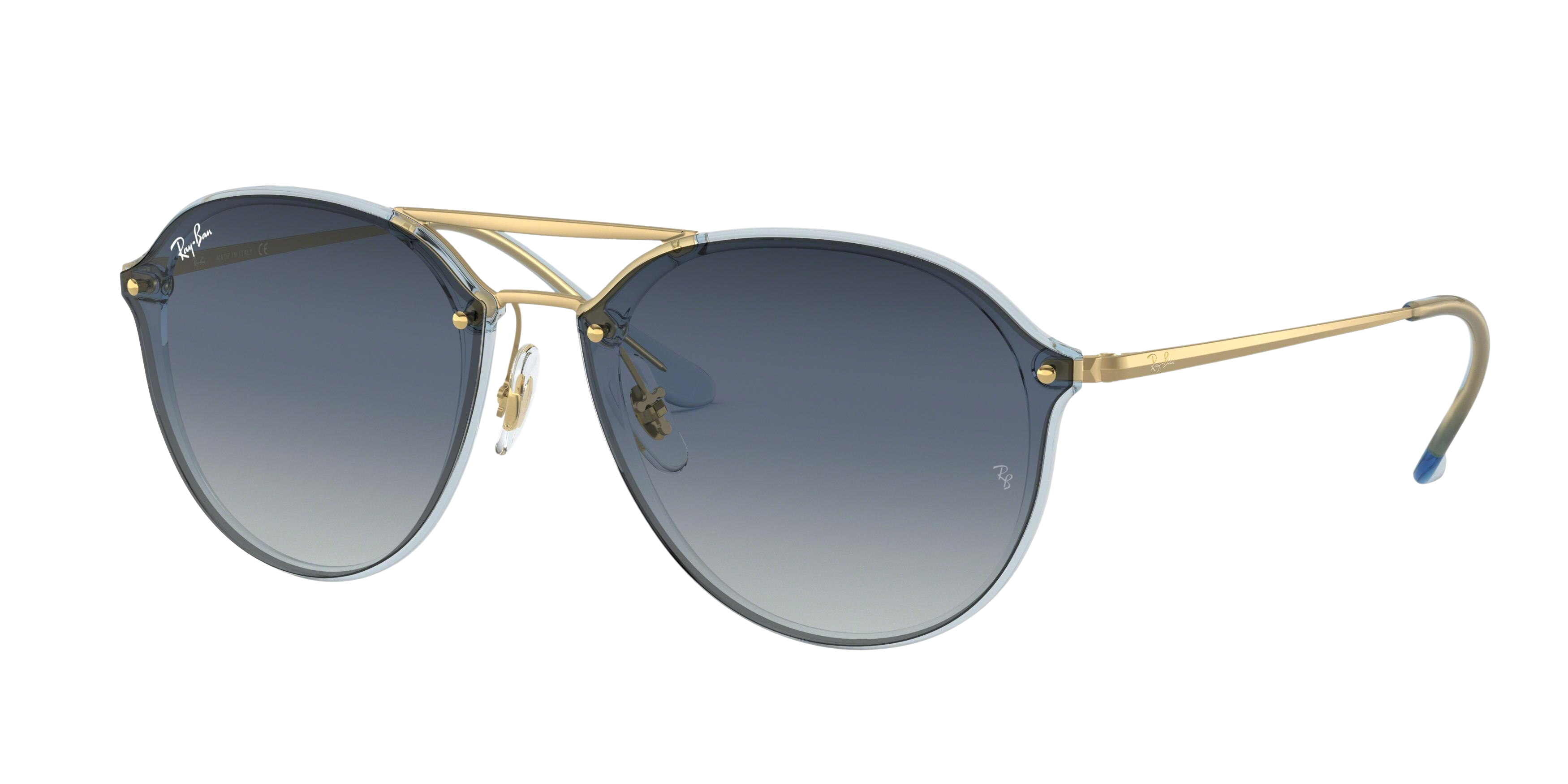 Ray-Ban RB4292N round sunglasses in Gold