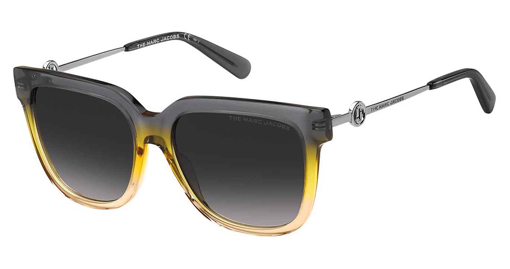 Marc Jacobs MARC 580/S square sunglasses in Grey Yellow/Grey Shaded