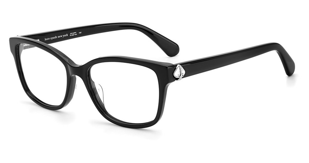 Kate Spade REILLY/G/US square eyeglasses in Black