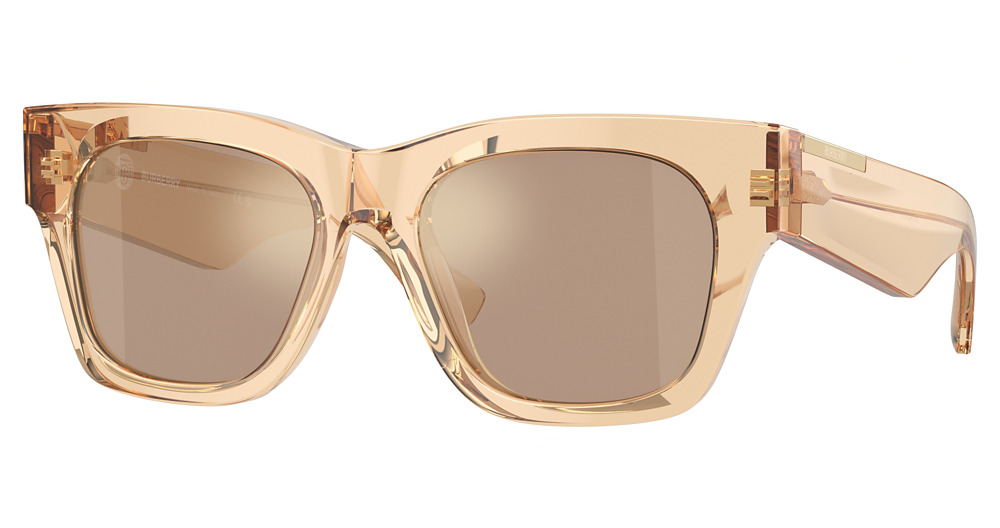 BROWN / LIGHT BROWN MIRROR FLASH GOLD