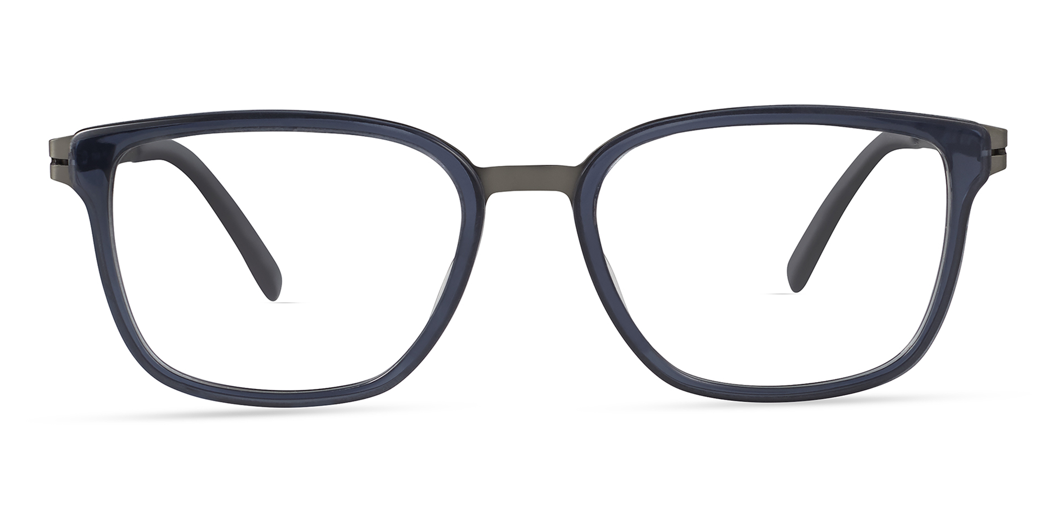 Modo 4510 irregular eyeglasses in Blue Crystal