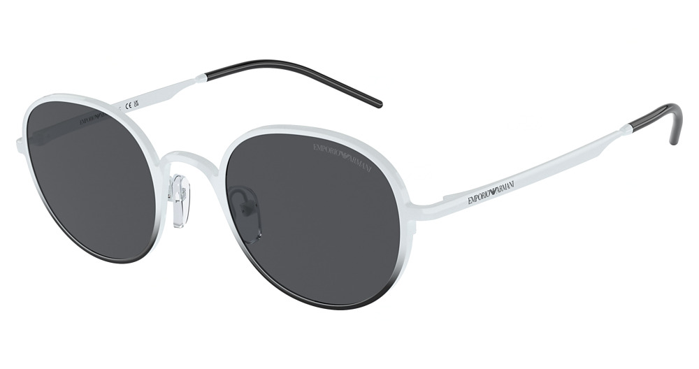 SHINY WHITE/BLACK / DARK GREY
