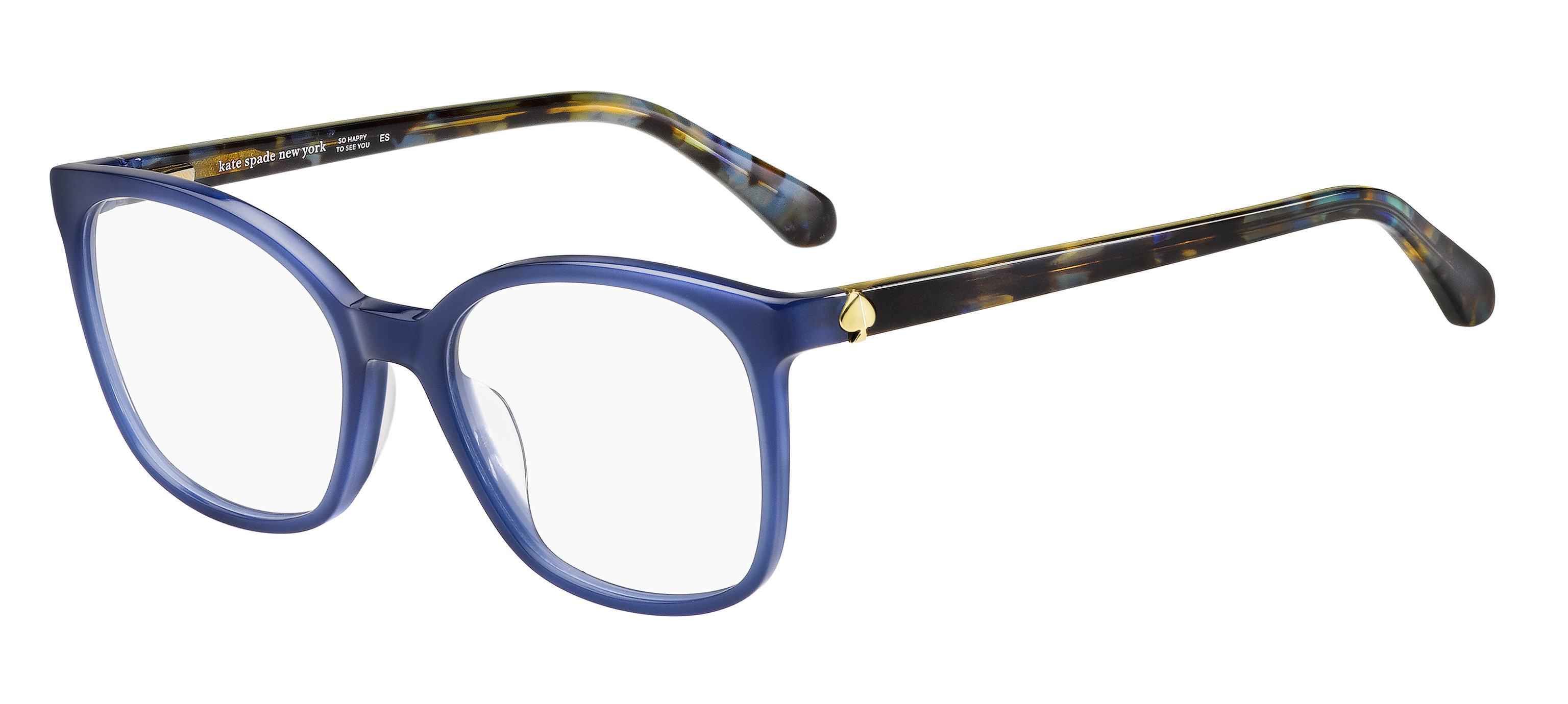 Kate Spade Maci square eyeglasses in Blue