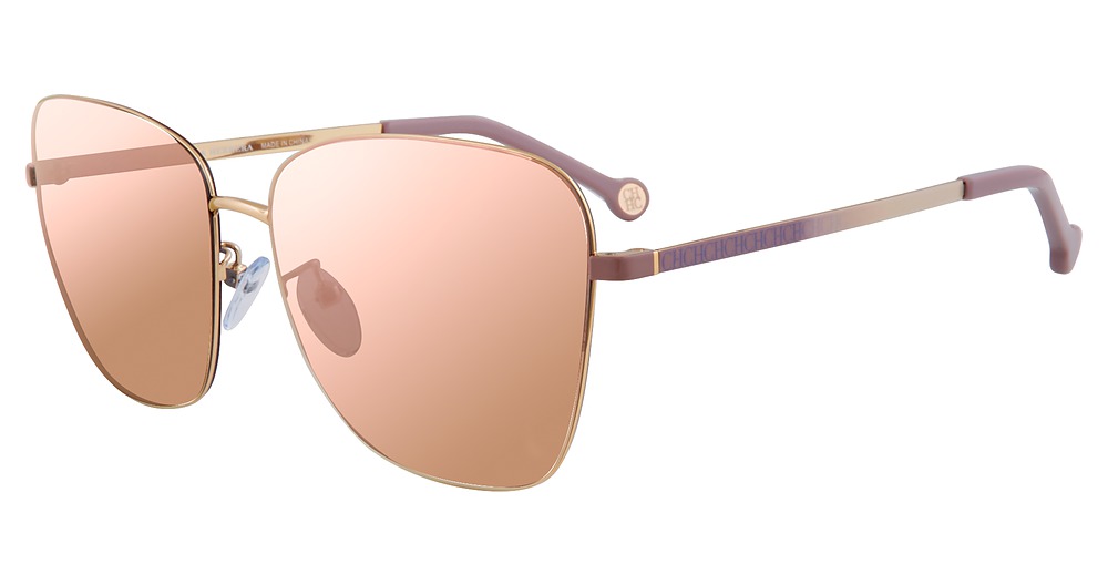 Carolina Herrera SHE103 cateye sunglasses in Gold Lavender 300 G