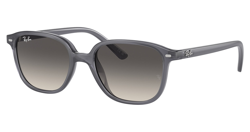 Ray-Ban RJ9093S JUNIOR LEONARD round sunglasses in Opal Blue/Grey Gradient