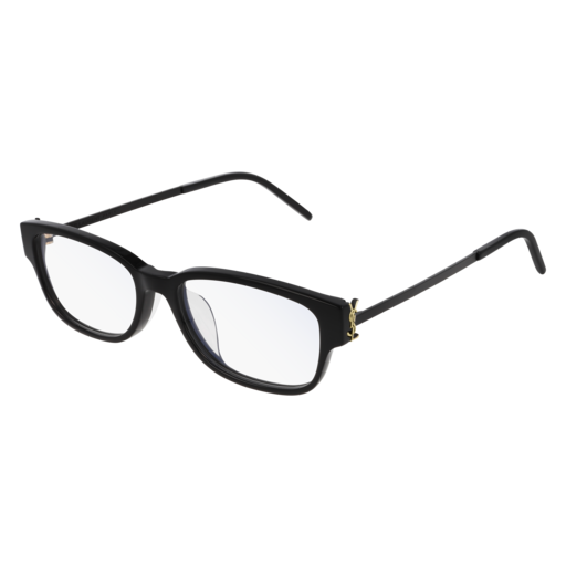 Saint Laurent SL M48/F rectangle eyeglasses in Black