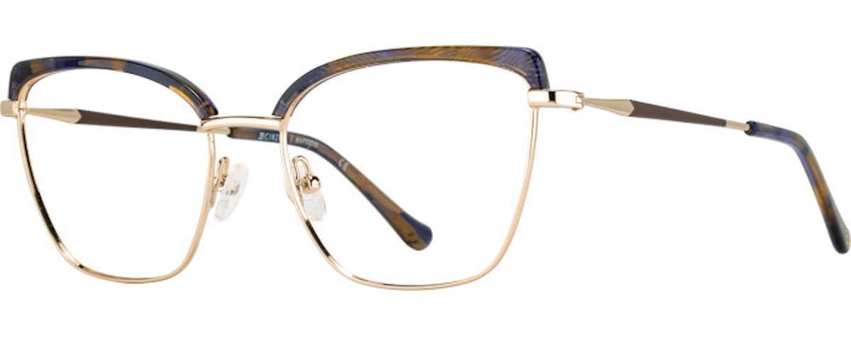 Indigo Amber Demi / Gold