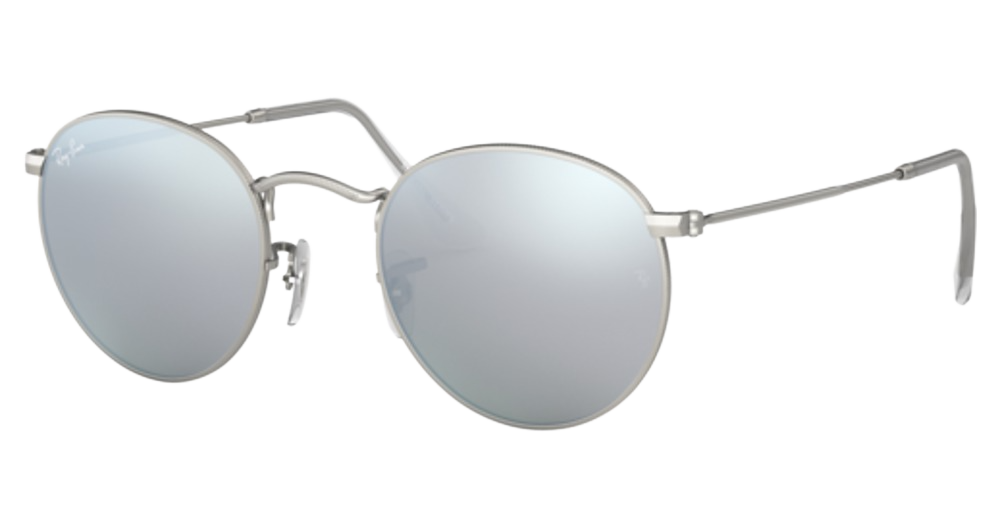 MATTE SILVER / LIGHT GREEN MIRROR SILVER