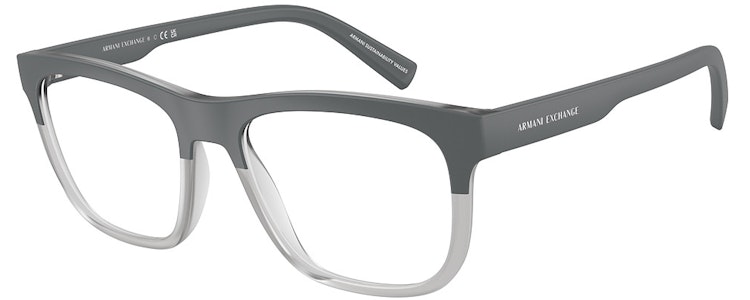 MATTE GREY/TRANSP GREY