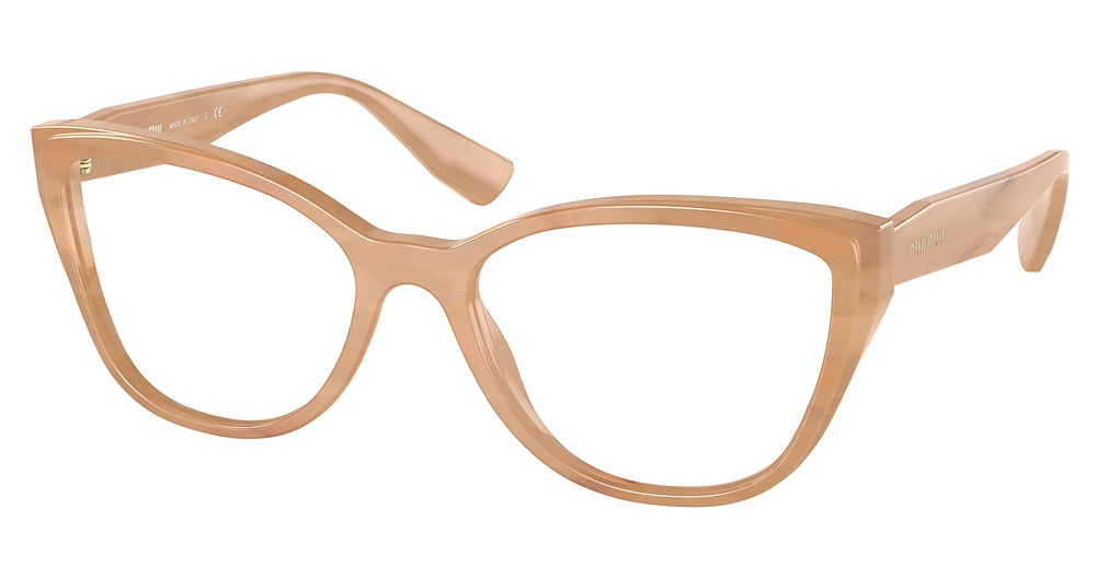 Miu Miu MU 04SV CORE COLLECTION cateye eyeglasses in Beige