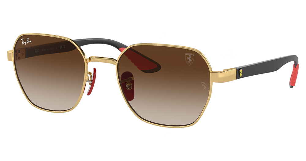 Ray-Ban RB3794M aviator sunglasses in Arista/Gradient Brown