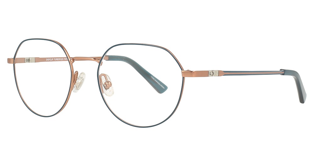Blue & Grey Tortoise / Dark Steel