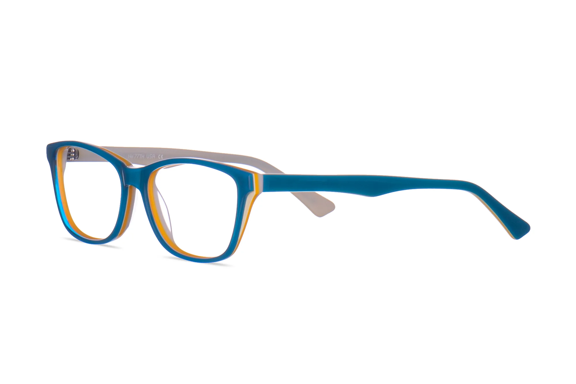 TEAL FRONT WHITE INSIDE