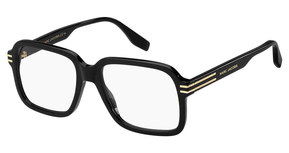 Marc Jacobs MARC 681 square eyeglasses in Black